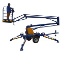 8m CE towable articulated boom lift for cherry picker